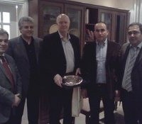 Ο Σουηδός καθηγητής Πρόεδρος Ακαδημίας Επιχειρηματικότητας κ. Tomas Andersson στο ΕΒΕ Κοζάνης