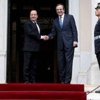 Έφυγε ο Ολάντ με μία «τσάντα» γεμάτη ενέργεια, νερό και τρένα! Δείτε το ρεπορτάζ