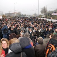 Η μεγαλειώδης συγκέντρωση διαμαρτυρίας κατά των μεταλλείων στις Σκουριές που είχε ένταση και παλμό