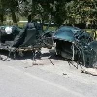 Απίστευτο τροχαίο ατύχημα σήμερα στην Πτολεμαϊδα! Αυτοκίνητο κόπηκε στα δύο!