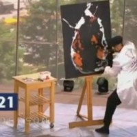 O ζωγράφος Λούκι Λουκ – Πιό γρήγορος κι από την… σκιά του! Βίντεο