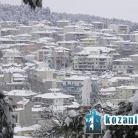 Χιονόπτωση στην πόλη της Κοζάνης από το πρωί! Δείτε το βίντεο