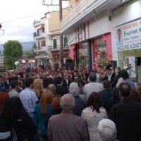 Εγκαίνια εκλογικού κέντρου της Ενωτικής Κίνησης του Βασίλη Κωνσταντόπουλου στα Σέρβια – Βίντεο