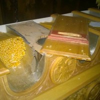 Σιάτιστα: Απόπειρα διάρρηξης στον ιερό ναό Αγίου Γεωργίου – Φωτογραφίες