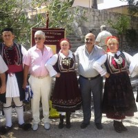 Απότιση φόρου τιμής από το Σύλλογο Βοϊωτών Κοζάνης στους Κρήτες ήρωες Μακεδονομάχους