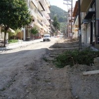 «Εργοτάξιο» η «117 Εθνομαρτύρων» στα Σέρβια