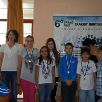 Με επιτυχία πραγματοποιήθηκε η πρώτη εμφάνιση του σκακιστικού τμήματος της ΑΕ Κοζάνης σε επίσημο τουρνούα με διεθνή αξιολόγηση