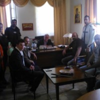 Επίσκεψη του Μοτοσυκλετιστικού Ομίλου Σιάτιστας στον Δήμαρχο Βοΐου
