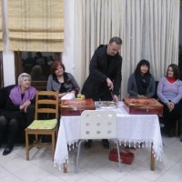 Πραγματοποιήθηκε η κοπή της πίτας για τα μέλη του ΚΑΠΗ Σιάτιστας