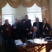 Επίσκεψη του Εμπορικού Συλλόγου Εράτυρας στον Δήμαρχο Βοΐου