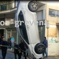 Απίστευτο τροχαίο ατύχημα στα Γρεβενά – Δείτε το βίντεο