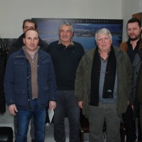 Συνάντηση του Δημάρχου Σερβίων – Βελβεντού Θ. Κοσματόπουλου με τον Πρόεδρο του ΕΒΕ Κοζάνης Κ. Κυριακίδη