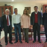 Ενημερωτική συνάντηση στην Περιφέρεια μεταξύ του Δημάρχου Βοΐου, του Περιφερειάρχη και του Βουλευτή Κοζάνης κ. Κασαπίδη