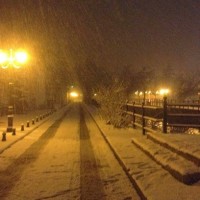 Έντονη χιονόπτωση στην πόλη της Φλώρινας! Δείτε φωτογραφίες