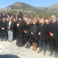 Τις εκδηλώσεις μνήμης για το ολοκαύτωμα του Δομένικου Ελασσόνας τίμησε ο Δήμαρχος Σερβίων – Βελβεντού Αθ. Κοσματόπουλος