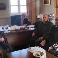 Επίσκεψη του Δ.Σ. του Συνδέσμου Πολιτικών Συνταξιούχων Νομού Κοζάνης στον Δήμαρχο Βοΐου