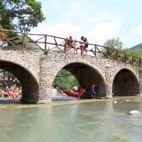 Καταστράφηκε η γέφυρα του River Party στο Νεστόριο