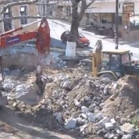 To έργο της ανάπλασης στην Κεντρική Πλατεία Σερβίων – Δείτε το βίντεο