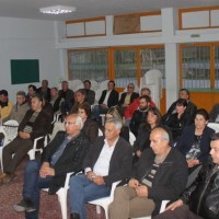 Ένταση στο κλείσιμο της εκδήλωσης για το Γεωπάρκο Τηθύος στην Ελάτη