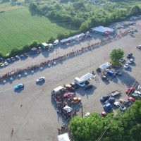 Η φωτογραφία της ημέρας: Το 2ο Drift Show Κοζάνης… από ψηλά!