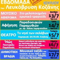 Πολιτιστική Εβδομάδα «Αγία Μαρίνα 2015» με πολλές εκδηλώσεις από τον Σύλλογο «Διγενή Ακρίτα» Λευκόβρυσης