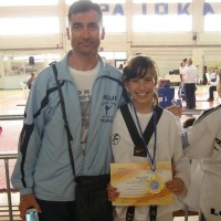 Σάκκου Χριστίνα και Χριστίδου Γραμματική στην Επίλεκτη ομάδα TAEKWONDO Βορείου Ελλάδος