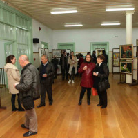 Με επιτυχία τα εγκαίνια της έκθεσης ζωγραφικής, χειροτεχνίας και καλλιτεχνίες στο Τραμπάντζειο Γυμνάσιο Σιάτιστας