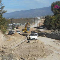 Βίντεο από την εξέλιξη εργασιών στο 2ο χλμ. Σερβίων – Λάρισας, στο τμήμα Γέφυρας Αγ. Παρασκευής
