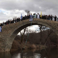 Δείτε φωτογραφίες και βίντεο από τον εορτασμό των Θεοφανείων στο Ανθοχώρι Βοΐου