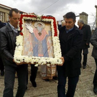 Με λαμπρότητα γιορτάστηκε ο θαυματουργός Άγιος Χαράλαμπος στον Αυγερινό Βοΐου