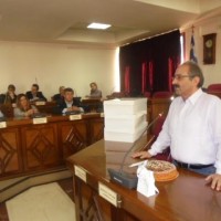Ο Δήμαρχος Εορδαίας έκοψε τη βασιλόπιτα των εργαζομένων του Δήμου
