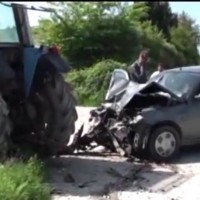 Βίντεο: Θανατηφόρο τροχαίο ατύχημα στο δρόμο προς Bελβεντό, στη διασταύρωση Πλατανορεύματος