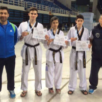 Με ένα χρυσό και δύο χάλκινα οι αθλητές της Μακεδονικής Δύναμης στο 1ο Πανελλήνιο σχολικό πρωτάθλημα T.K.D.