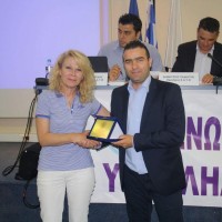 Τιμήθηκε ο αστυνομικός Αθ. Κούρας από το Τρανόβαλτο Κοζάνης για τη διάσωση γυναίκας από πνιγμό