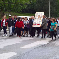Την Ιερή εικόνα της Παναγίας της Ελεούσας από το Μοναστήρι Μικροκάστρου υποδέχτηκε η Σιάτιστα