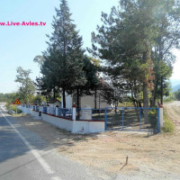 Ο νέος περιβάλλον χώρος του Ι.Ν. της Αγίας Παρασκευής στο 2ο χλμ. της Ε.Ο. Σερβίων – Λάρισας