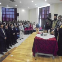 Ο Δήμαρχος Εορδαίας στην τελετή αγιασμού των σχολείων