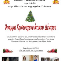 Εκδηλώσεις για το άναμμα του χριστουγεννιάτικου δέντρου στον Δήμο Βοΐου