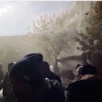 Πυρκαγιά σε μεζεδοπωλείο στο κέντρο της Πτολεμαΐδας! Δείτε το βίντεο