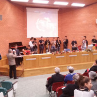 Η παραδοσιακή ορχήστρα του Μουσικού Σχολείου Σιάτιστας σε ιατρικό συνέδριο στη Θεσσαλονίκη