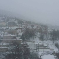Μεταξάς Κοζάνης με -15 βαθμούς κελσίου, ντυμένος στα λευκά!
