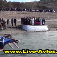 Δείτε βίντεο από τον καθαγιασμό των υδάτων στη λίμνη Πολυφύτου