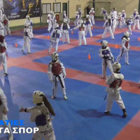 Βίντεο: 250 αθλητές του TAE KWON DO έδωσαν το παρόν στην πόλη της Κοζάνης στο Διεθνές Snow Camp