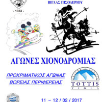 Αγώνες Αλπικού Σκι από τον ΣΟΧ Φλώρινας στο Χ.Κ. Βίγλας Πισοδερίου