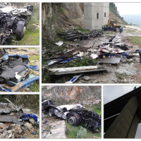 Νταλίκα έπεσε σε γκρεμό από γέφυρα στην Εγνατία! Προηγουμένως είχε φορτώσει από Κοζάνη με προορισμό την Ιταλία – Νεκρός ο οδηγός