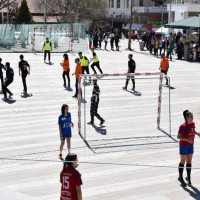Street handball στην κεντρική πλατεία Κοζάνης με πολλούς μαθητές και τον Δήμαρχο Κοζάνης – Δείτε φωτογραφίες