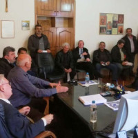 Συνάντηση γνωριμίας του νέου Προέδρου του Δημοτικού Συμβουλίου Βοΐου κ. Τζιλίνη Ελευθέριου με τους Προέδρους των Τ.Κ. του Δήμου Βοΐου