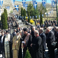 Πλήθος κόσμου στην εκδήλωση μνήμης για το ολοκαύτωμα της Ερμακιάς του Δήμου Εορδαίας