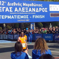 Βίντεο: Έδειξε τα… «δόντια» του ο Μιχάλης Παρμάκης στον 12ο Διεθνή Μαραθώνιο «Μέγας Αλέξανδρος» στη Θεσσαλονίκη