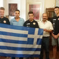 Στον Δήμαρχο Εορδαίας η Ομάδα F1 του Μουσικού Σχολείου Πτολεμαΐδας πριν την αναχώρησή της για τη Μαλαισία